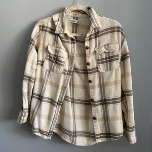 Hollister Boyfriend Fit Flannel